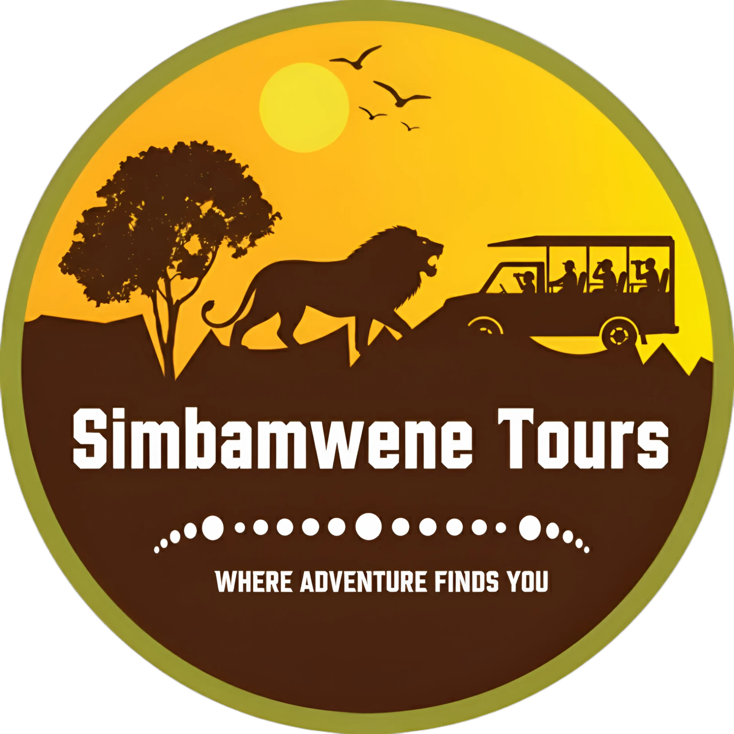Simbamwene Tours Logo PNG