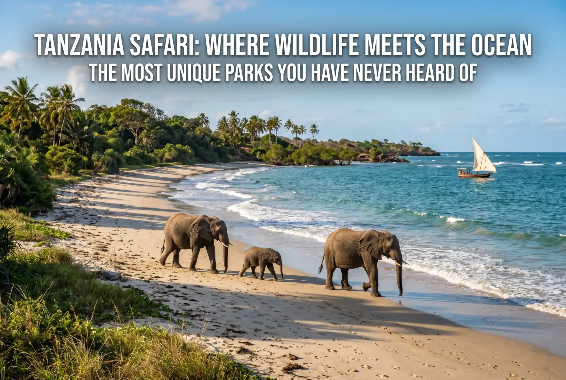 Tanzania Safari: Where Wildlife Meets the Ocean -- The Most Unique Parks You Have Never Heard Of